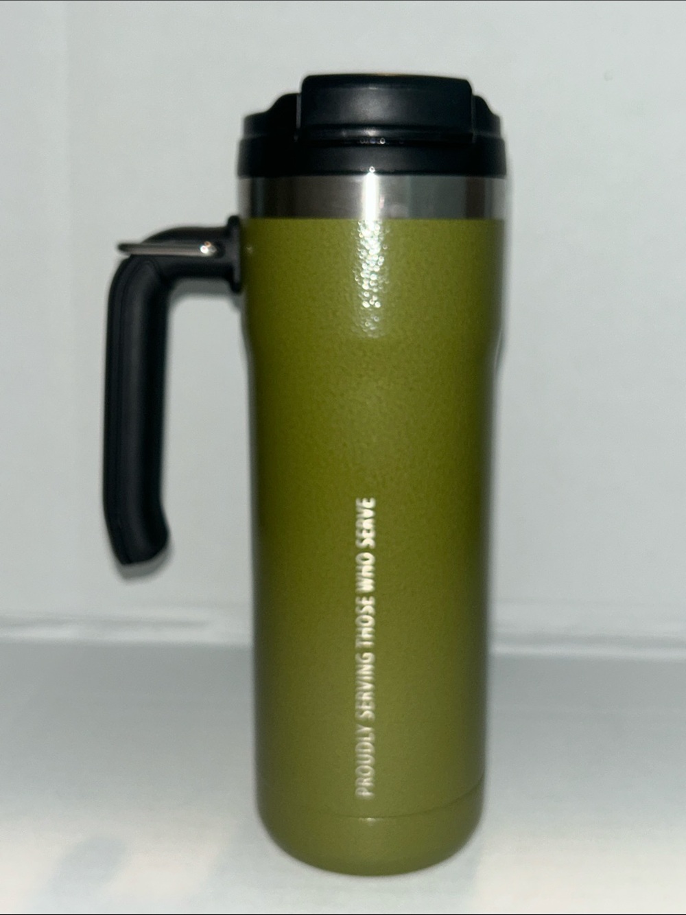 Starbucks + Stanley Military Commitment Tumbler hot travel cup - Picture 3 of 6